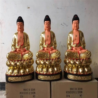 廣西玻璃鋼三寶佛雕塑 供應、定制與價格解析